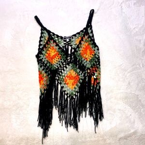 Vivid- crop top beach sarong